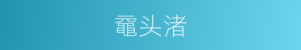 黿头渚的同义词