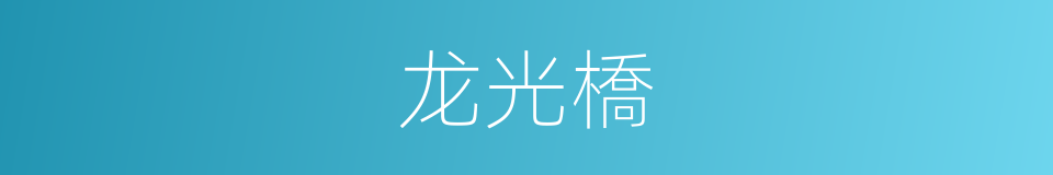 龙光橋的同義詞