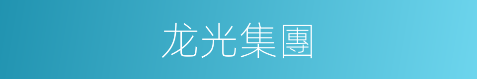 龙光集團的同義詞