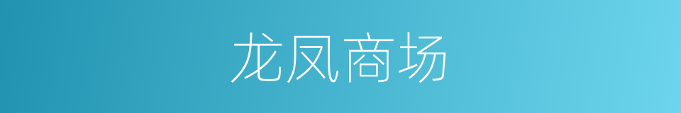 龙凤商场的同义词
