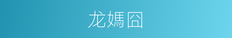 龙媽囧的同義詞