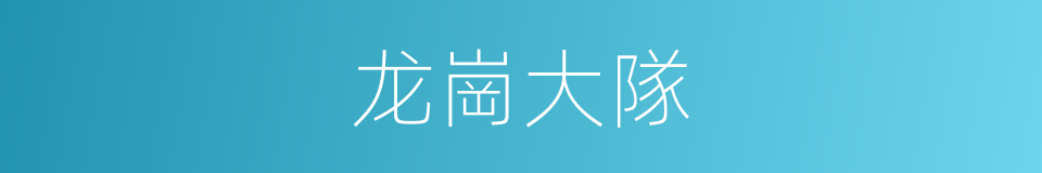 龙崗大隊的同義詞