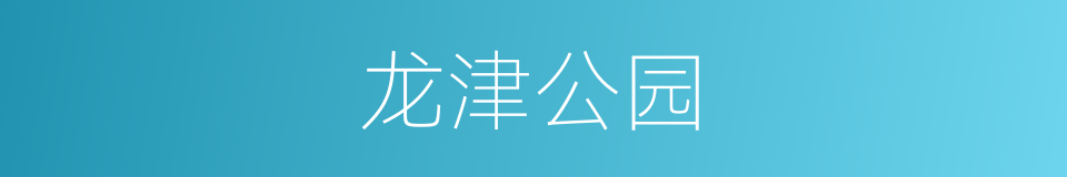 龙津公园的同义词