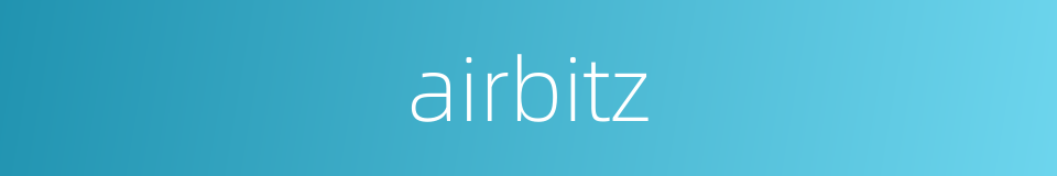 airbitz的同义词