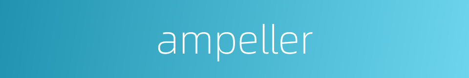ampeller的同义词