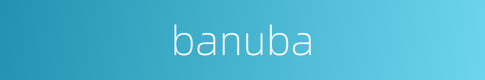 banuba的同义词