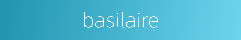 basilaire的同义词