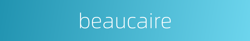 beaucaire的同义词