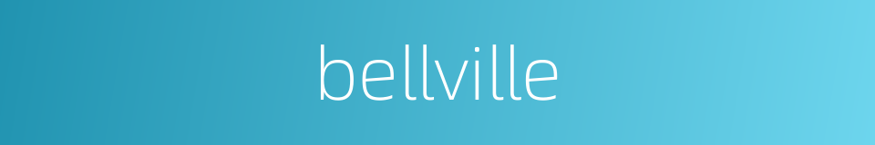 bellville的同义词