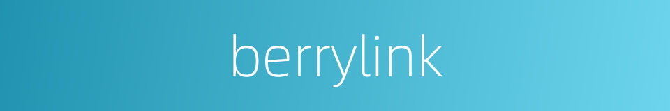 berrylink的同义词