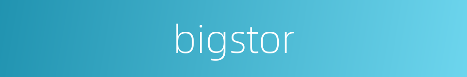 bigstor的同义词