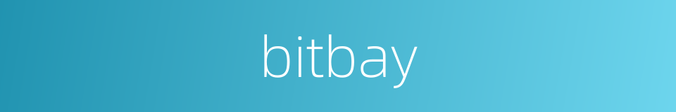 bitbay的同义词