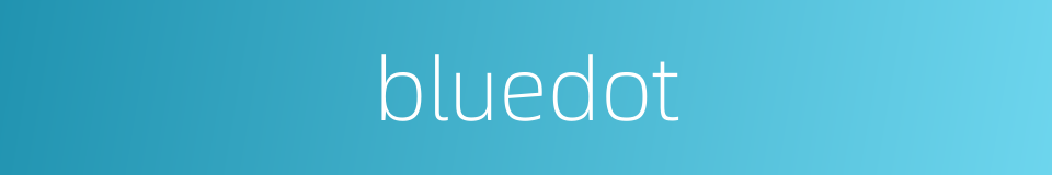 bluedot的同义词