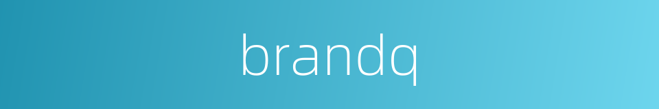 brandq的同义词