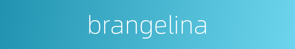 brangelina的同义词