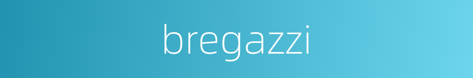 bregazzi的同义词
