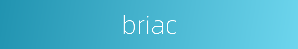 briac的同义词