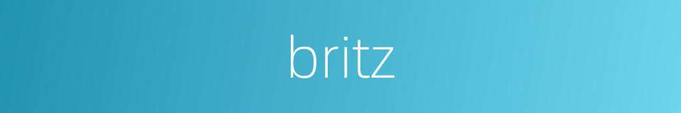 britz的同义词