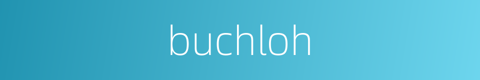 buchloh的同义词