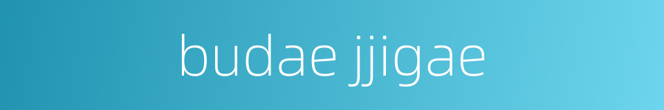 budae jjigae的同义词