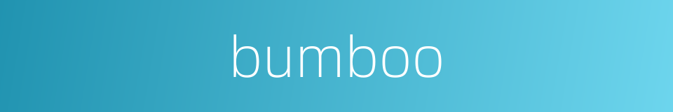 bumboo的同义词