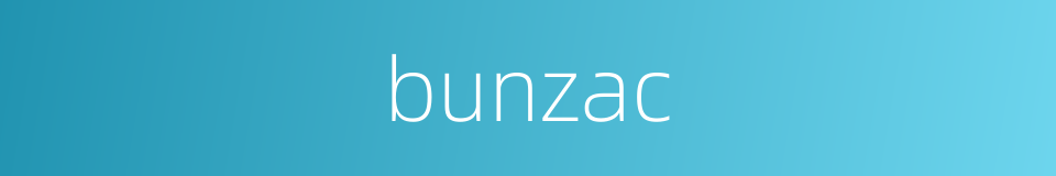 bunzac的同义词