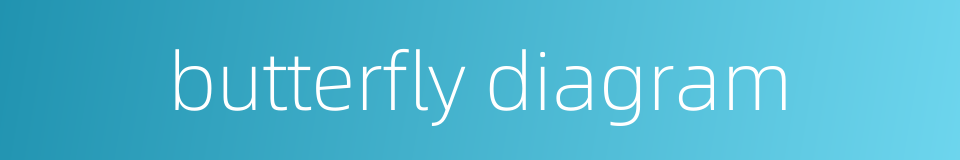 butterfly diagram的同义词