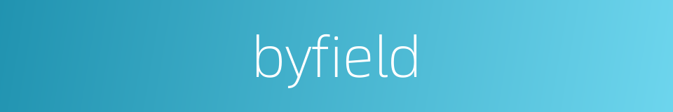 byfield的同义词