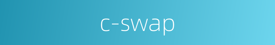 c-swap的同义词