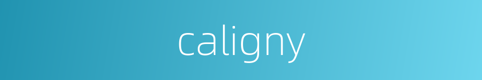 caligny的同义词