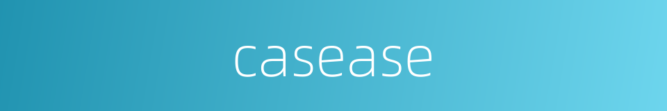casease的同义词
