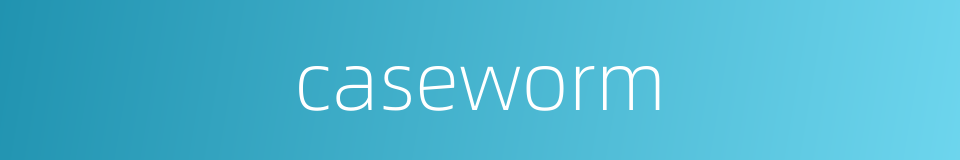 caseworm的同义词