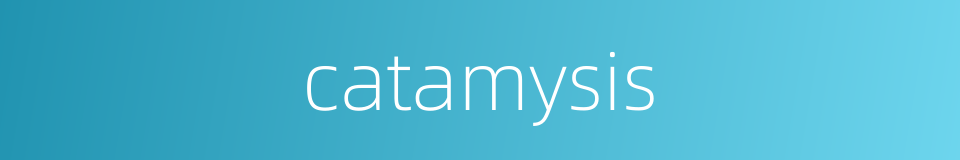 catamysis的同义词