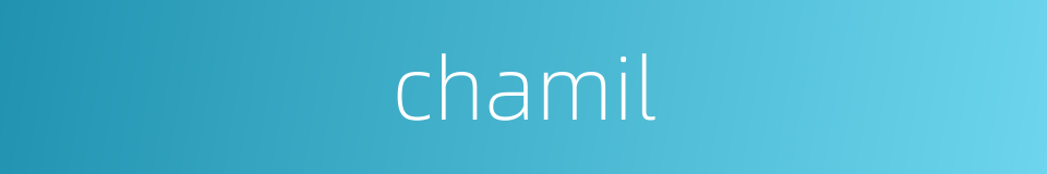 chamil的同义词