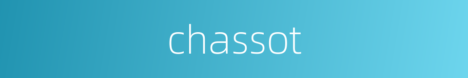chassot的同义词