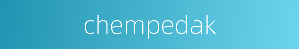 chempedak的同义词