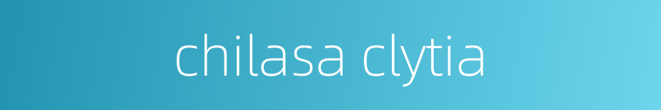 chilasa clytia的同义词