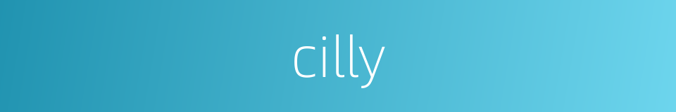 cilly的同义词