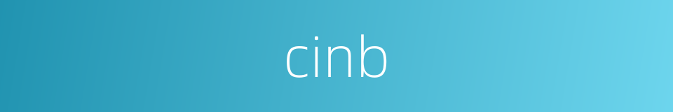 cinb的同义词
