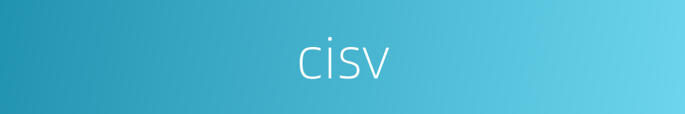 cisv的同义词