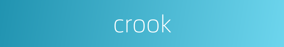 crook的同义词