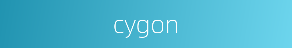 cygon的同义词