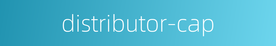 distributor-cap的同义词