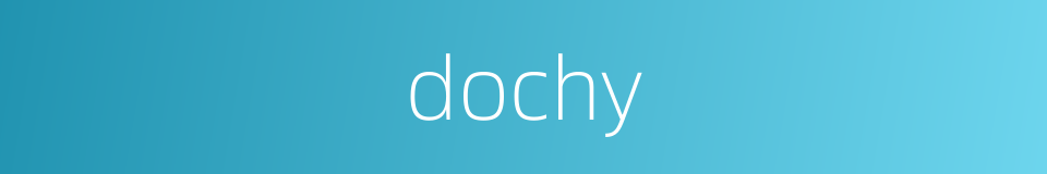 dochy的同义词