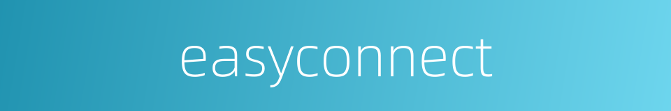 easyconnect的同义词