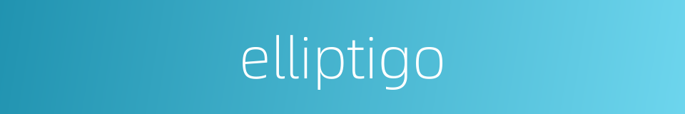 elliptigo的同义词