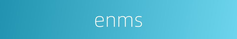 enms的意思