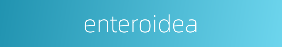 enteroidea的同义词
