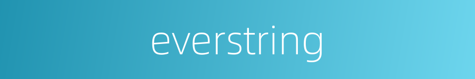 everstring的同义词