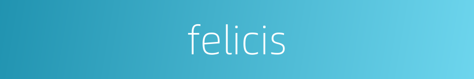 felicis的同义词